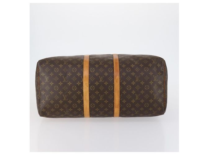 LOUIS VUITTON Borsa Boston Monogram Keepall 55 M41424 LV Auth 152783 Monogramma - vista 5