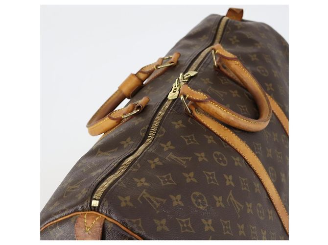 LOUIS VUITTON Borsa Boston Monogram Keepall 55 M41424 LV Auth 152783 Monogramma - vista 6
