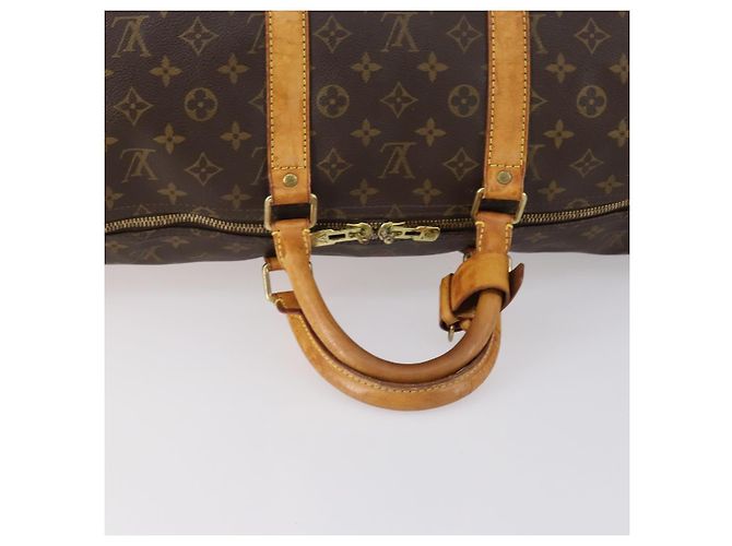 LOUIS VUITTON Borsa Boston Monogram Keepall 55 M41424 LV Auth 152783 Monogramma - vista 7