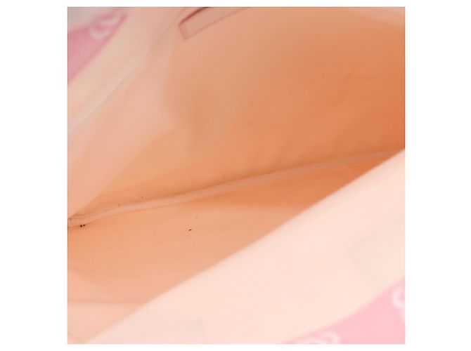 LOEWE Borsa a Mano Anagram in Tela Rosa Argento Auth yk19791 - vista 10
