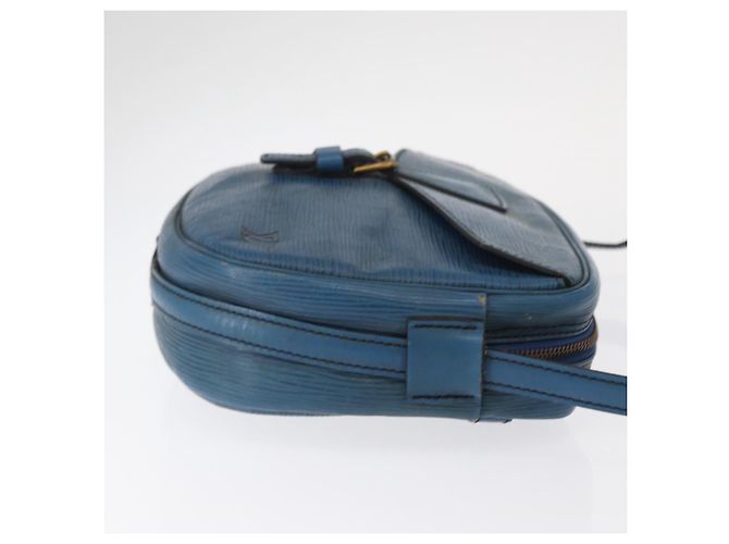 LOUIS VUITTON Borsa a Spalla Epi Jeune Fille MM Blu Toledo M52155 LV Auth 152333 - vista 3