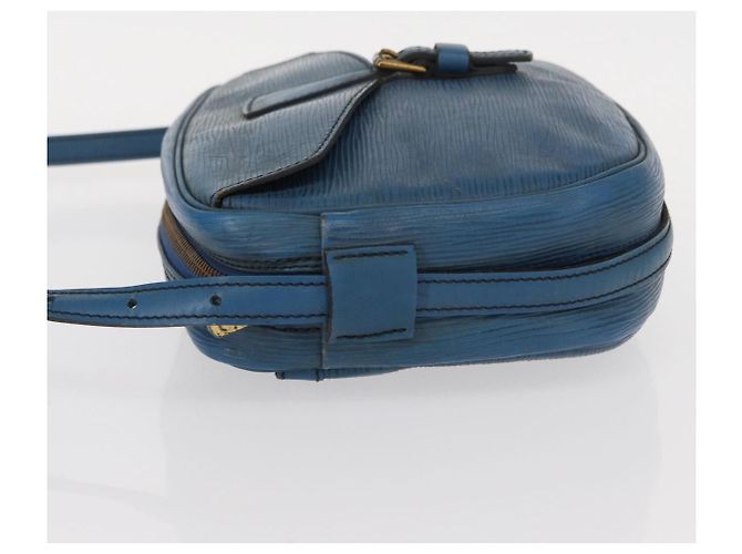 LOUIS VUITTON Borsa a Spalla Epi Jeune Fille MM Blu Toledo M52155 LV Auth 152333 - vista 4