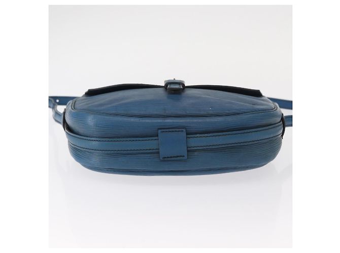 LOUIS VUITTON Borsa a Spalla Epi Jeune Fille MM Blu Toledo M52155 LV Auth 152333 - vista 5