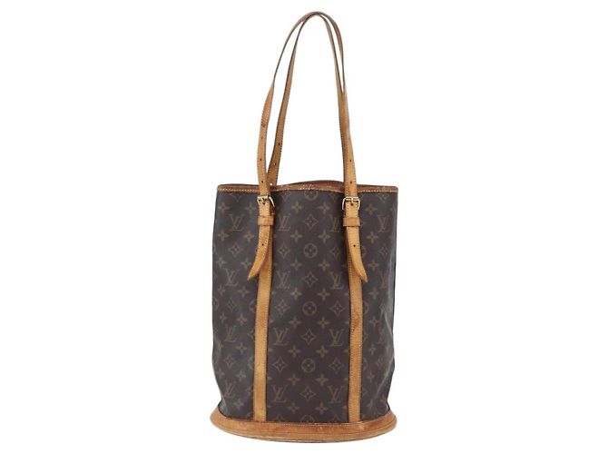 LOUIS VUITTON Borsa a Spalla Monogram Bucket GM M42236 LV Auth 152316 Monogramma - vista 13