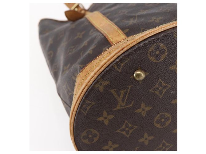 LOUIS VUITTON Borsa a Spalla Monogram Bucket GM M42236 LV Auth 152316 Monogramma - vista 14