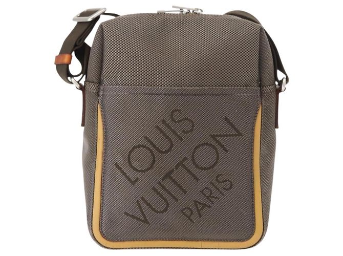 LOUIS VUITTON Bolso de Hombro Damier Geant Sitadan MM Marrón M93040 LV Auth 152556 Castaño - vista 2