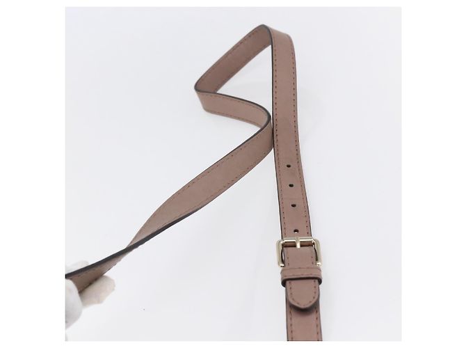 Borsa a mano GUCCI GG Canvas Sherry Line 2way Beige Oro 269876 Auth 152562 D'oro - vista 15