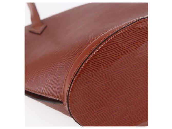 LOUIS VUITTON Borsa da Shopping Epi Saint Jacques Marrone M52263 LV Auth 152853 - vista 15