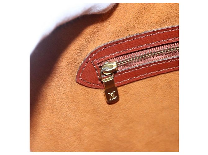 LOUIS VUITTON Borsa da Shopping Epi Saint Jacques Marrone M52263 LV Auth 152853 - vista 19
