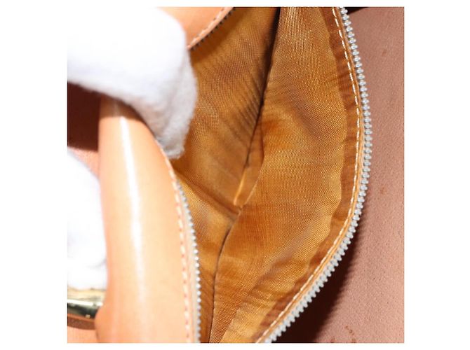 Céline Bolsa de mão em lona Macadam CELINE em couro PVC marrom dourado Auth ar13810 - vista 21