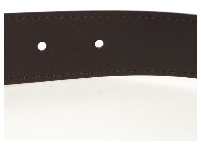 LOUIS VUITTON Monogram Ceinture LV Cut Belt 39.4"" Silver M6888 LV Auth BA8354V Silvery - view 15