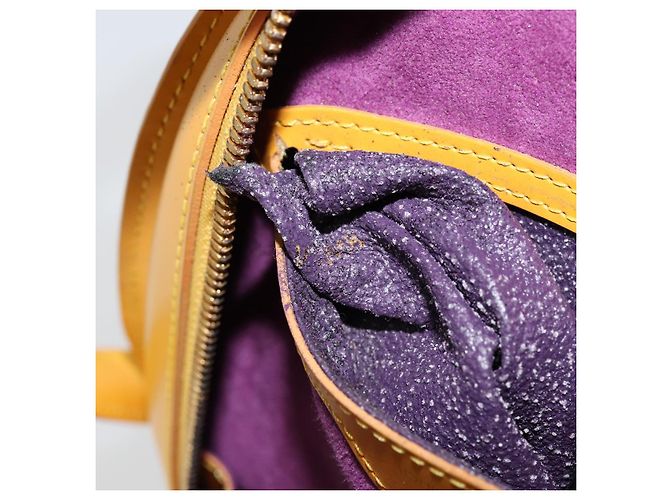 LOUIS VUITTON Zaino Epi Mabillon Giallo M52239 LV Auth 152653 - vista 11