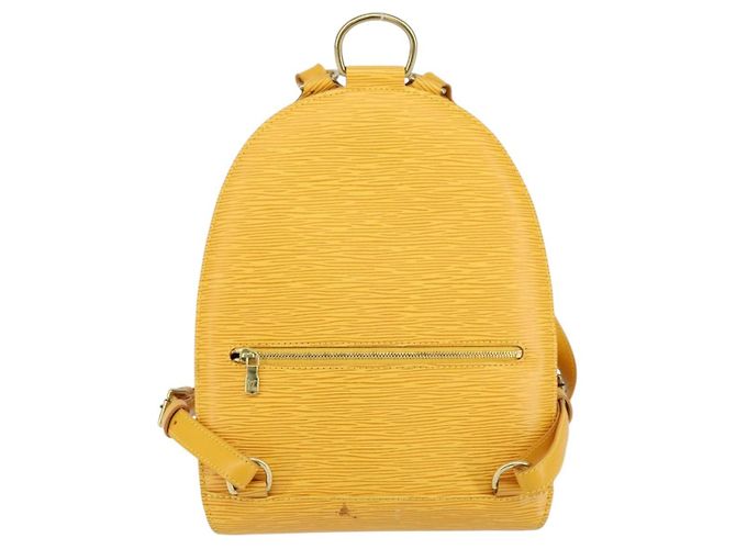 LOUIS VUITTON Zaino Epi Mabillon Giallo M52239 LV Auth 152653 - vista 2