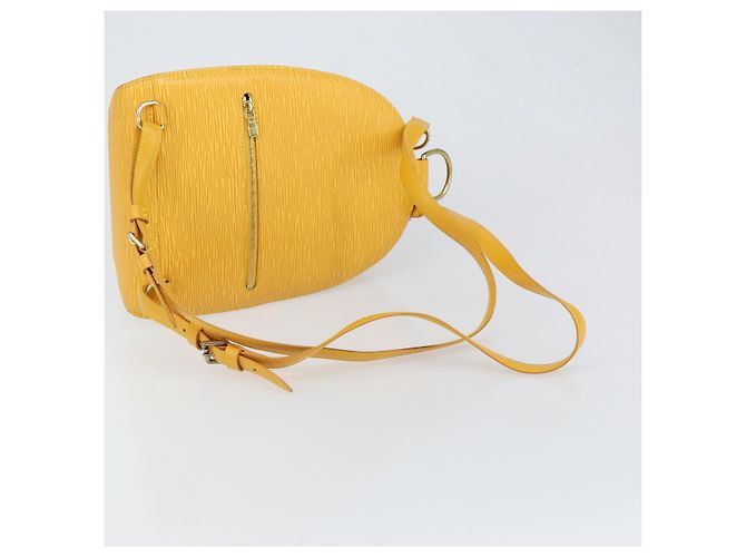 LOUIS VUITTON Zaino Epi Mabillon Giallo M52239 LV Auth 152653 - vista 7
