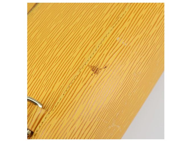 LOUIS VUITTON Zaino Epi Mabillon Giallo M52239 LV Auth 152653 - vista 8