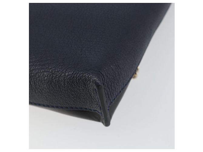 Chloé Borsa a Spalla Chloe in Pelle Nera e Oro Auth BA7568 Nero D'oro - vista 15