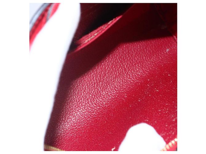 LOUIS VUITTON Pochette Dauphine PM Epi Rosso Castigliano M48447 LV Auth 150889 - vista 10