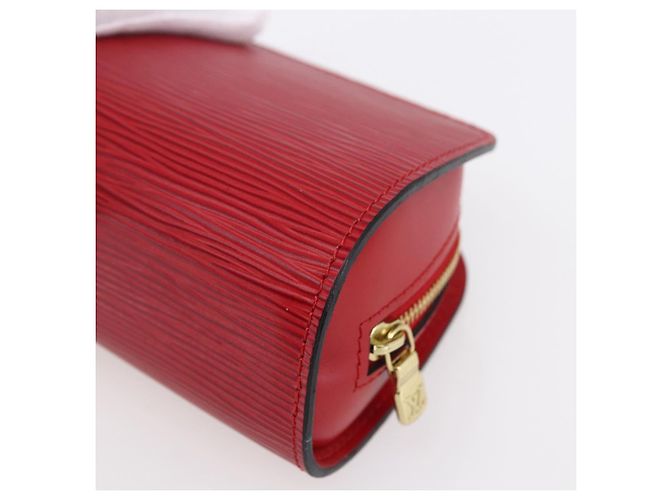 LOUIS VUITTON Pochette Dauphine PM Epi Rosso Castigliano M48447 LV Auth 150889 - vista 15