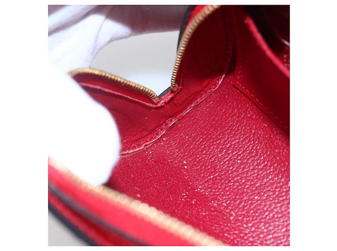 LOUIS VUITTON Pochette Dauphine PM Epi Rosso Castigliano M48447 LV Auth 150889 - vista 18