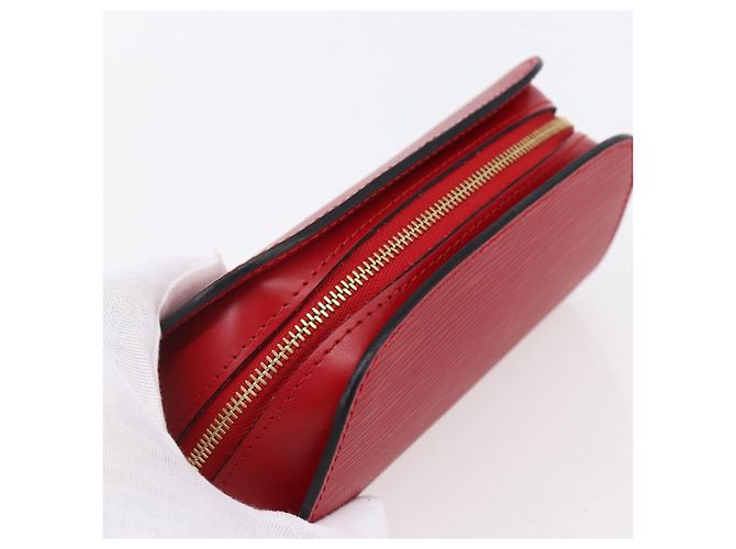 LOUIS VUITTON Pochette Dauphine PM Epi Rosso Castigliano M48447 LV Auth 150889 - vista 5