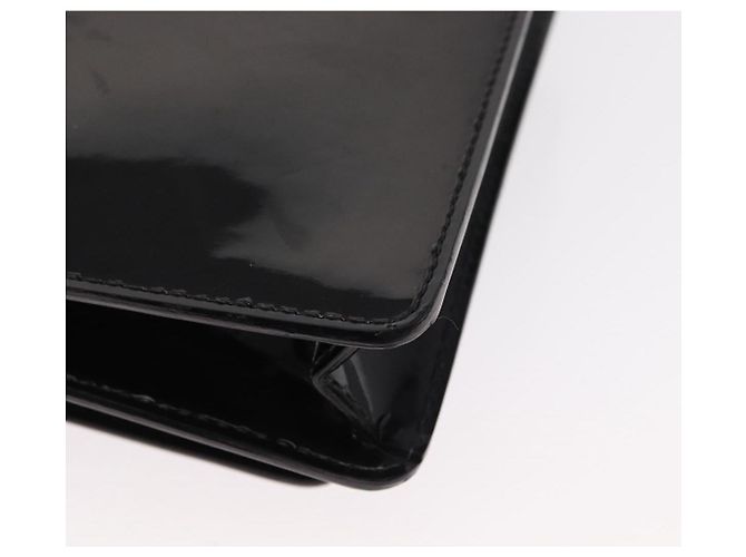 LOUIS VUITTON Vernis Monceau BB Borsa a Mano 2way Nero Magnetico LV Auth 153517 - vista 17