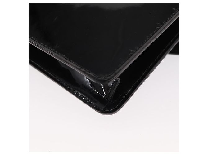 LOUIS VUITTON Vernis Monceau BB Borsa a Mano 2way Nero Magnetico LV Auth 153517 - vista 18