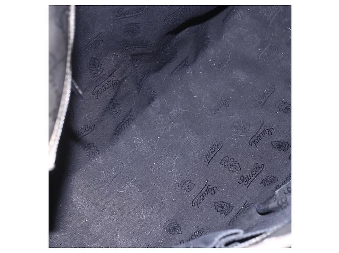 Gucci Borsa tote GG Implementation in PVC argento rosa grigio 211137 Auth 151918 - vista 11