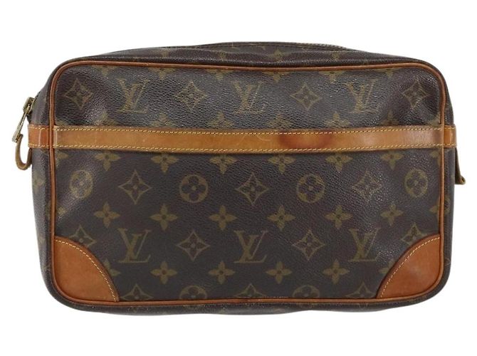 LOUIS VUITTON Pochette Compiegne 28 M51845 LV Auth 152104 Monogramma - vista 13