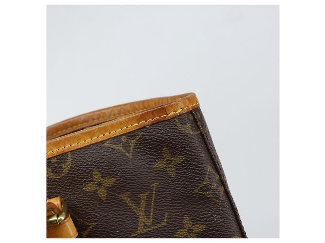 LOUIS VUITTON Borsa a Spalla Monogram Bucket GM M42236 LV Auth hk3203 Monogramma - vista 10