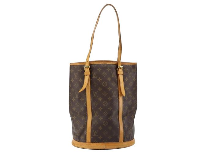 LOUIS VUITTON Borsa a Spalla Monogram Bucket GM M42236 LV Auth hk3203 Monogramma - vista 2