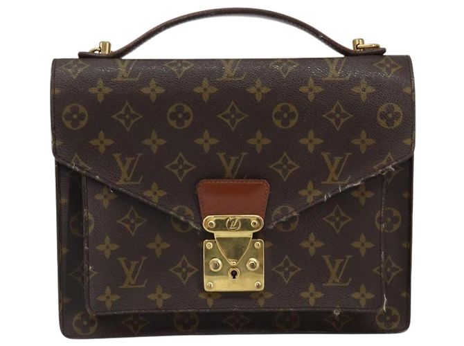 LOUIS VUITTON Bolso de Mano Monograma Monceau 28 M51185 LV Auth ep11779 - vista 13