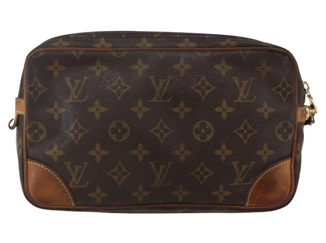 LOUIS VUITTON Clutch Marly Dragonne GM Monogram M51825 LV Auth gh849 Monogramma - vista 2