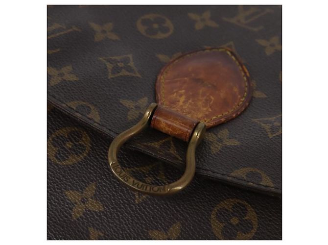 LOUIS VUITTON Borsa a Spalla Monogram Saint Cloud GM M51242 LV Auth 144897 Monogramma - vista 18