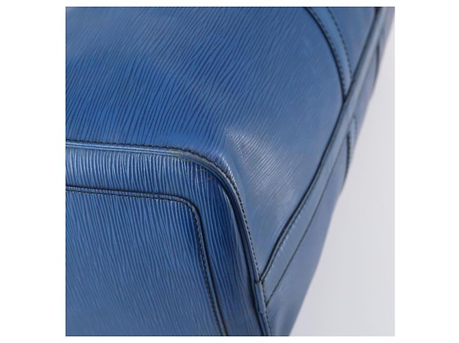 LOUIS VUITTON Epi Keepall 45 Borsa Boston Blu M42975 LV Auth 142820 - vista 14
