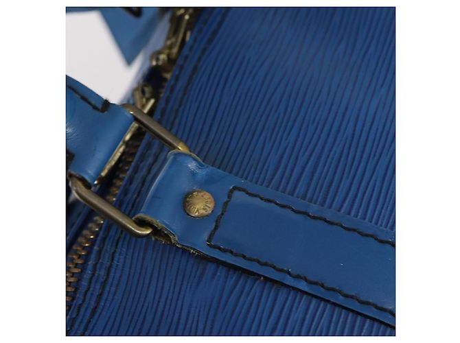 LOUIS VUITTON Epi Keepall 45 Borsa Boston Blu M42975 LV Auth 142820 - vista 17