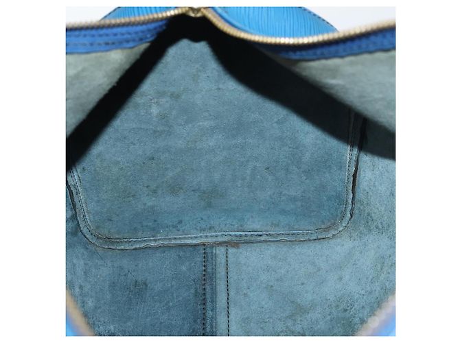LOUIS VUITTON Epi Keepall 45 Borsa Boston Blu M42975 LV Auth 142820 - vista 21