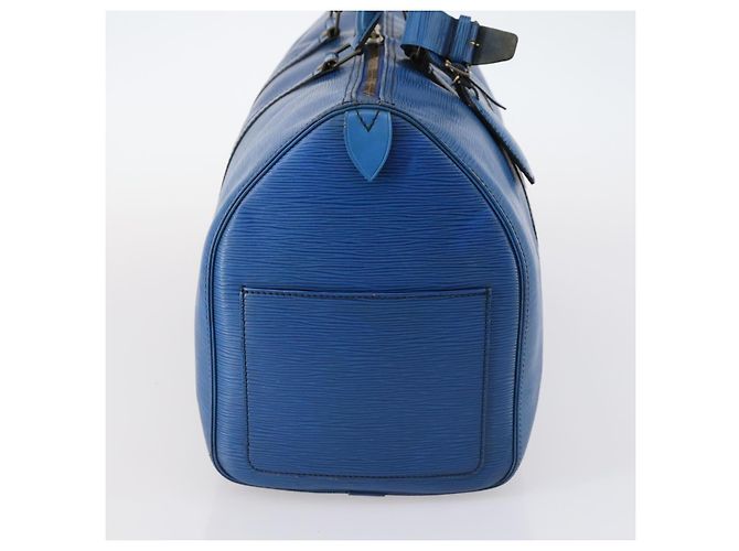 LOUIS VUITTON Epi Keepall 45 Borsa Boston Blu M42975 LV Auth 142820 - vista 4