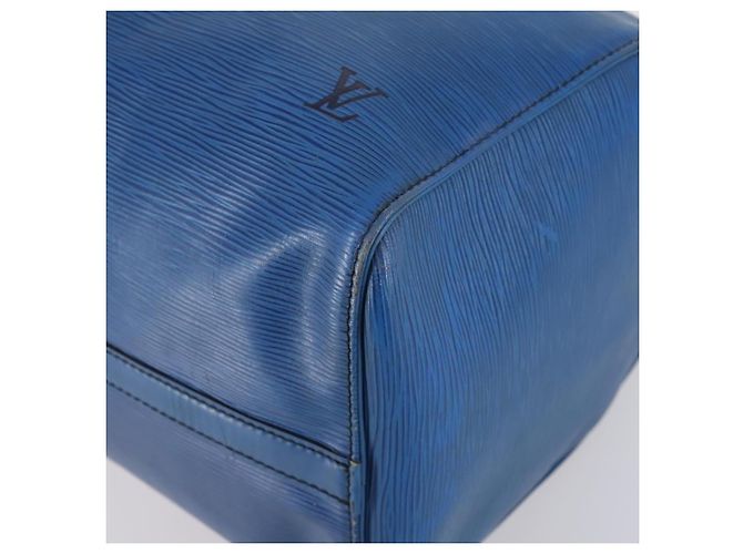 LOUIS VUITTON Epi Keepall 45 Borsa Boston Blu M42975 LV Auth 142820 - vista 9