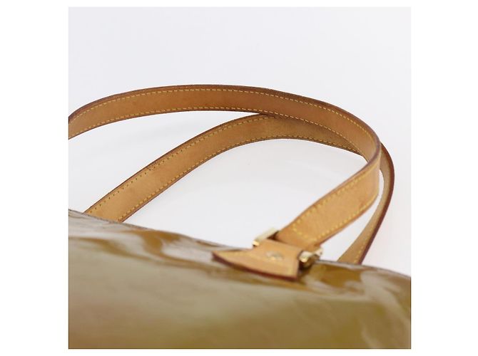 LOUIS VUITTON Bolso de Mano Monogram Vernis Houston Azul Bebé M91005 LV Auth 144586 Azul claro - vista 8