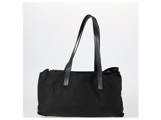 PRADA Borsa a Mano Nylon 5 Set Nero Bianco Rosa Auth 153249 - vista 13