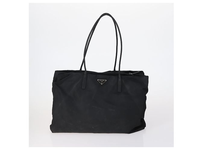 PRADA Borsa a Mano Nylon 5 Set Nero Bianco Rosa Auth 153249 - vista 2