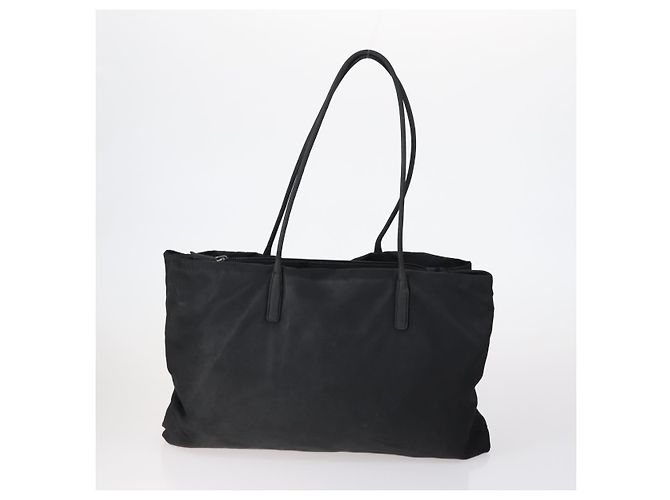 PRADA Borsa a Mano Nylon 5 Set Nero Bianco Rosa Auth 153249 - vista 3
