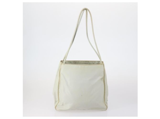PRADA Borsa a Mano Nylon 5 Set Nero Bianco Rosa Auth 153249 - vista 8