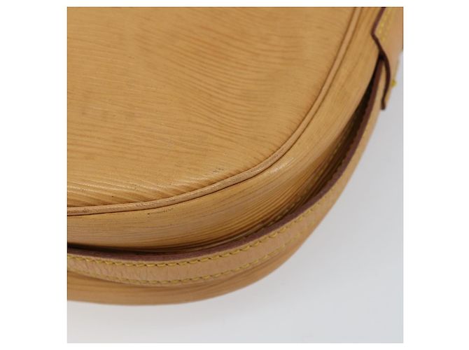 LOUIS VUITTON Borsa a Spalla Epi Jeune Fille MM Beige M52156 LV Auth BA8158 - vista 16