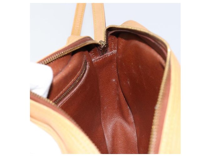 LOUIS VUITTON Borsa a Spalla Epi Jeune Fille MM Beige M52156 LV Auth BA8158 - vista 20