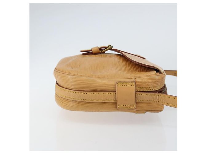 LOUIS VUITTON Borsa a Spalla Epi Jeune Fille MM Beige M52156 LV Auth BA8158 - vista 3
