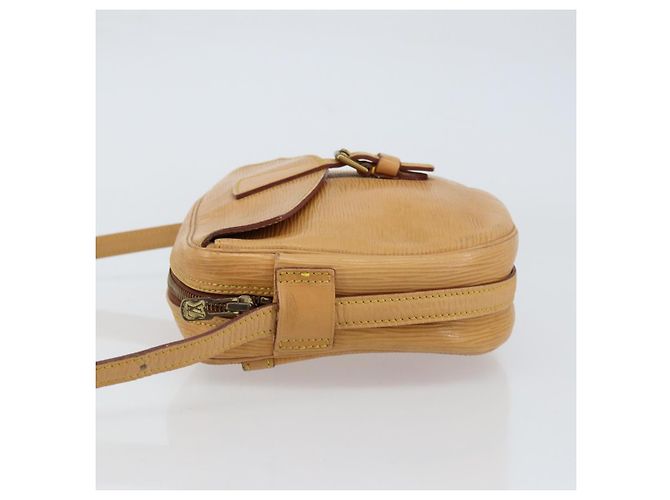 LOUIS VUITTON Borsa a Spalla Epi Jeune Fille MM Beige M52156 LV Auth BA8158 - vista 4