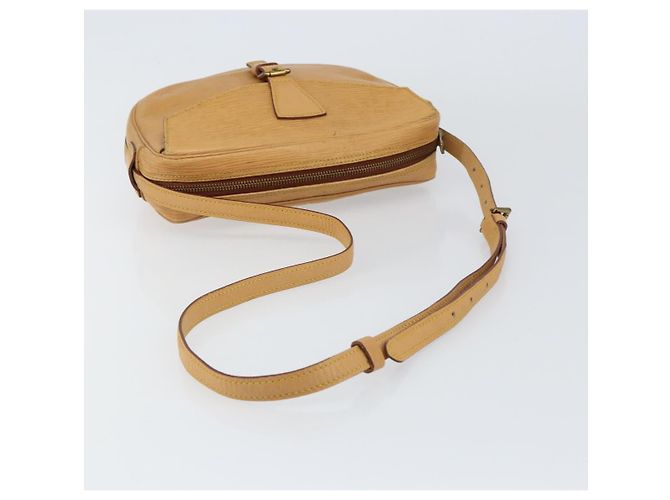 LOUIS VUITTON Borsa a Spalla Epi Jeune Fille MM Beige M52156 LV Auth BA8158 - vista 7