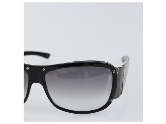 Autre Marque Gafas de sol de plástico negras Auth BA8246 de BOTTEGA VENETA Negro - vista 7