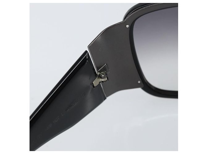 Autre Marque Gafas de sol de plástico negras Auth BA8246 de BOTTEGA VENETA Negro - vista 9